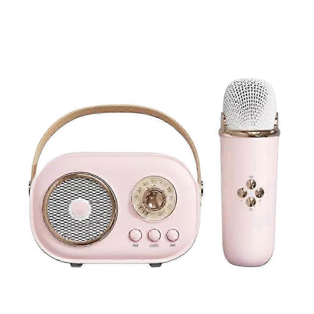 Huisluidspreker en microfoon, Mini Karaoke Machine Draagbare Bluetooth-luidspreker