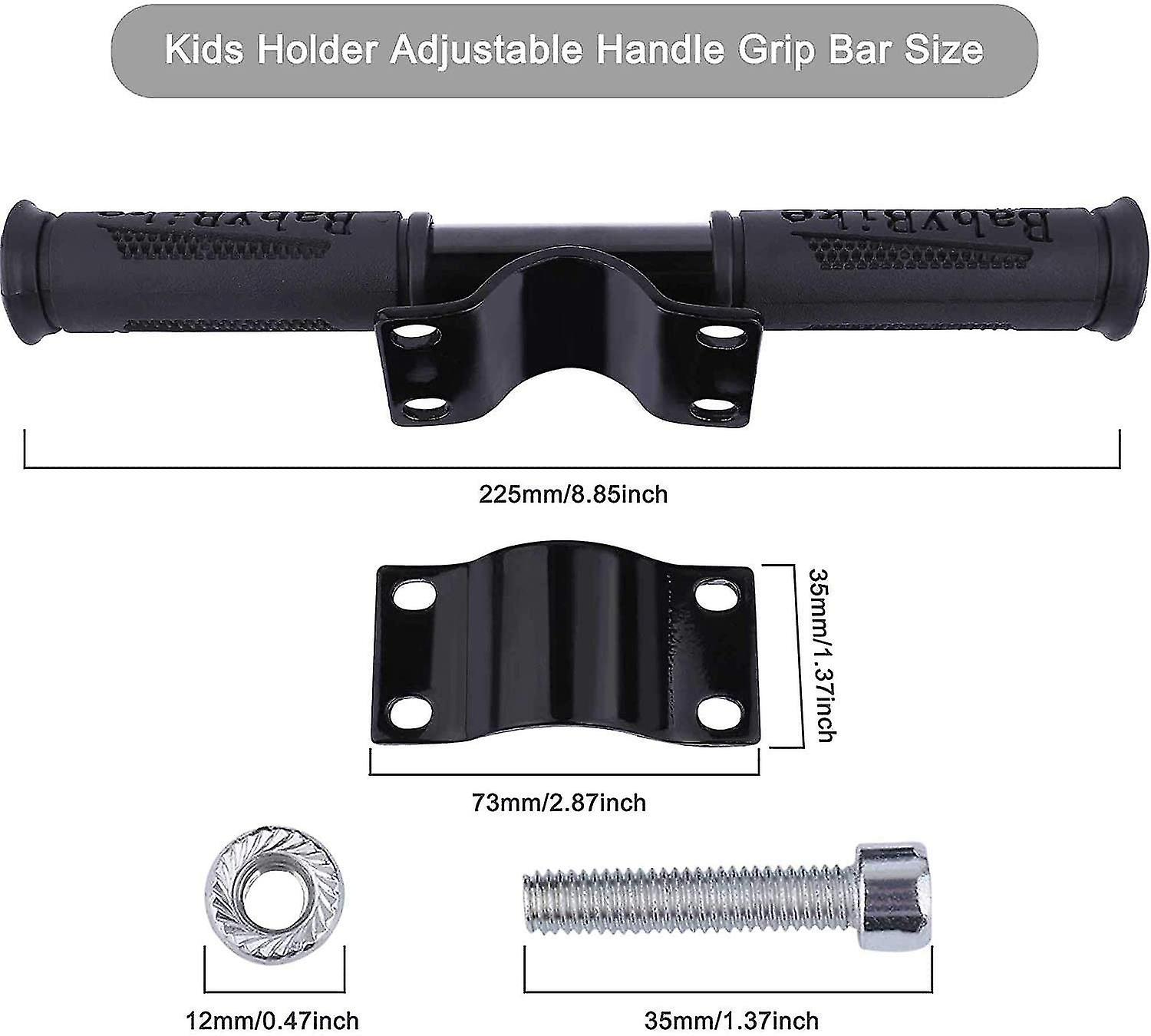 Poignée Antidérapante Pour Trottinette électrique - 23cm, Universelle, Noire, Neuve Pour Enfants Et Adultes