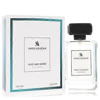  Swiss Arabian Mint And Wood by Swiss Arabian - Eau De Parfum Spray 3.4 oz - Men 