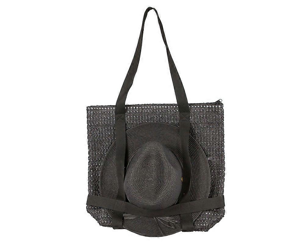 Black Hat & Bag Summer Beach Set AV61791B