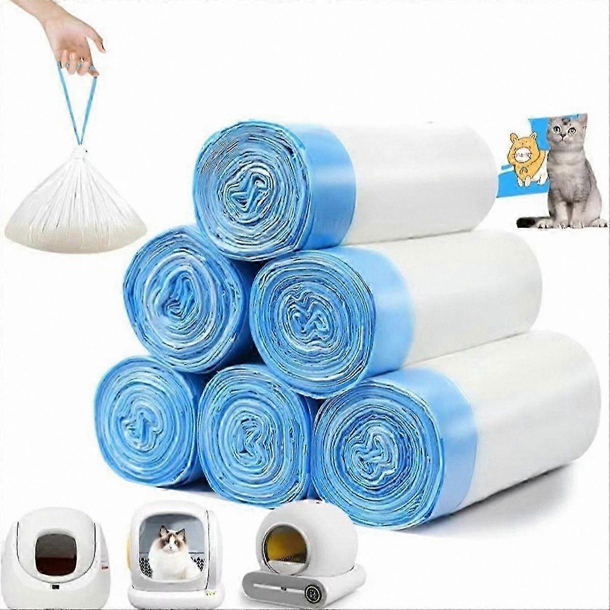 Extra-Thick Cat Litter Box Liners for Catlink & To, 90 Count