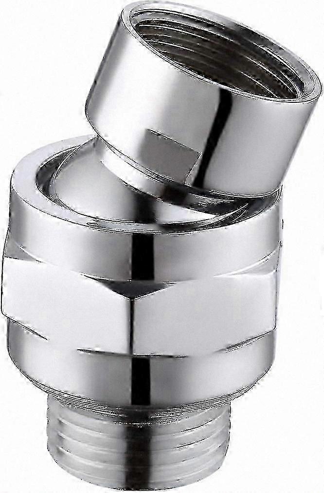 Brass Adjustable Ball Joint Shower Head Connector compatible with Shower Arm