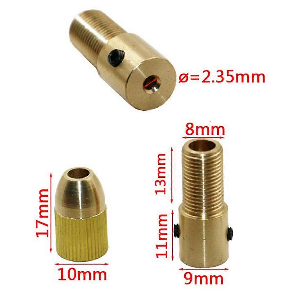Brass Collet Set Micro Drill Bit Clamp for Rotary Tools Use