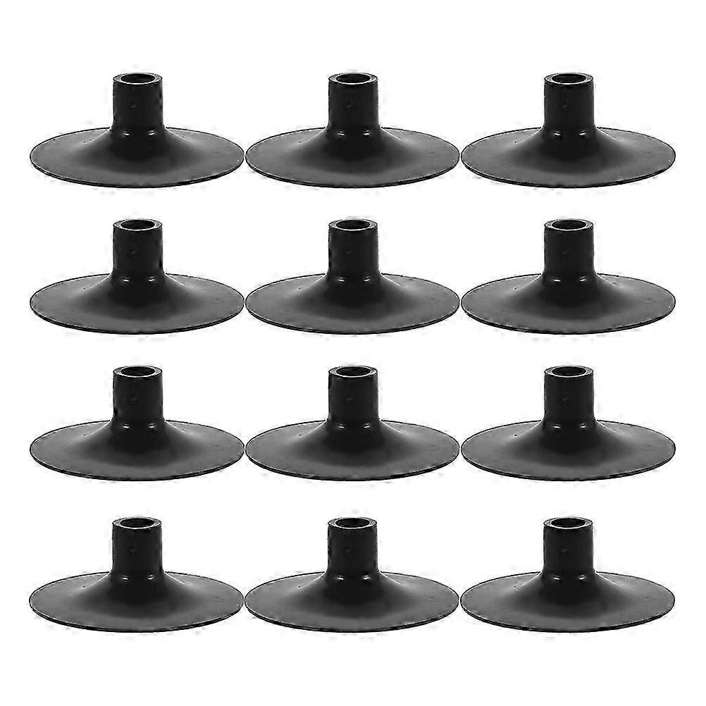Children's Rubber Arrow Tips for Bow Practice 15Pcs Black Set