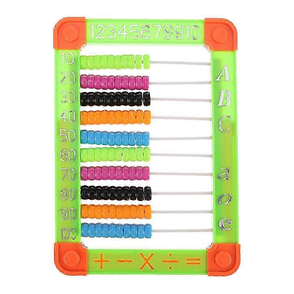 Kids Educational Plastic Abacus Toy for Early Math Counting Learning