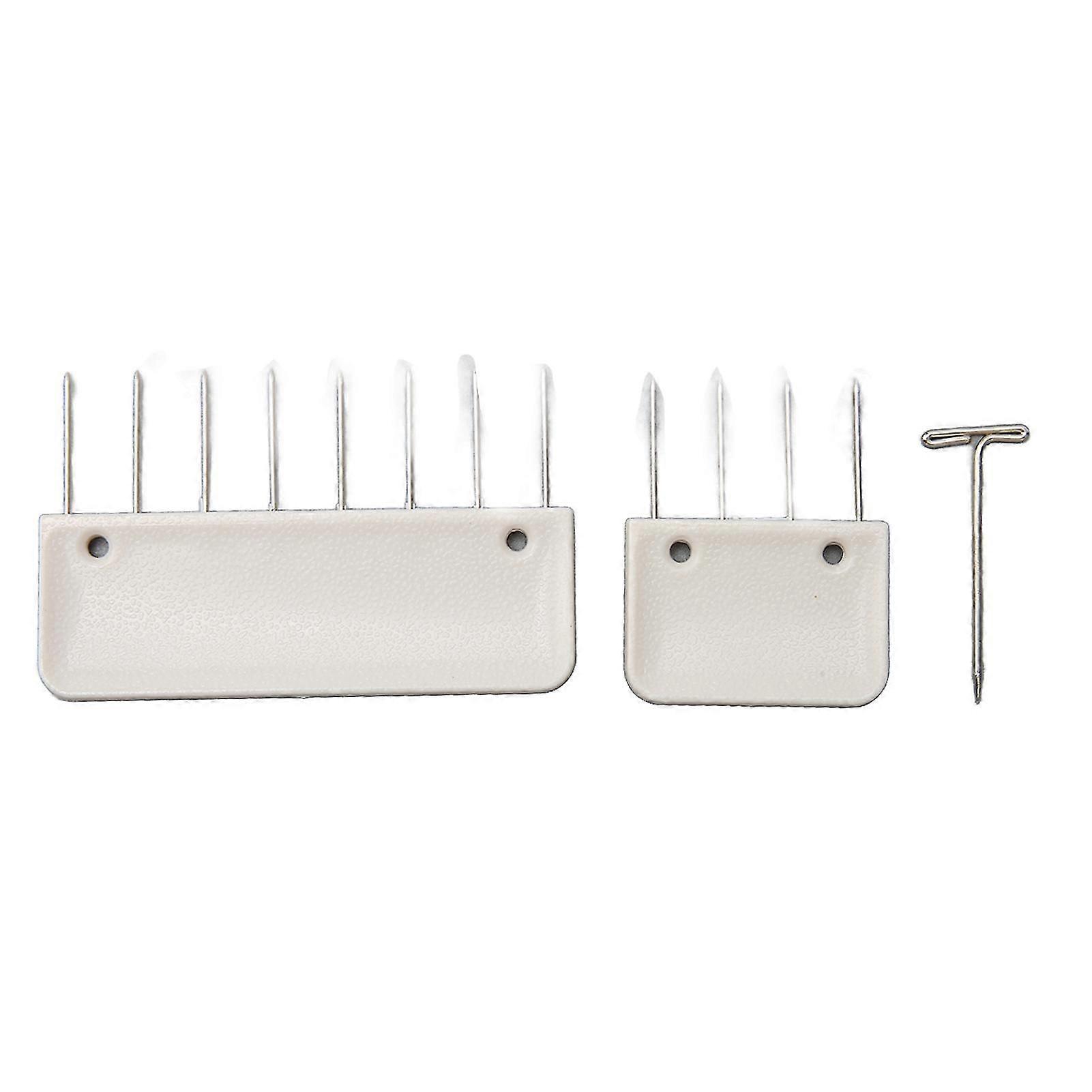 Knit Blocking Comb Set Time Saving Knitting Blocker Pin Compatible withCrochet Needlework Projects