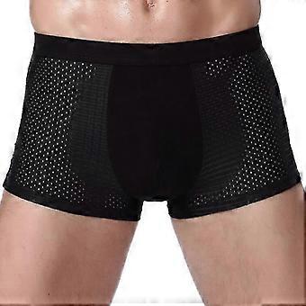 4 STÜCKE Bambus Boxershorts, Box Hero Bambus Boxershorts Herren - Für ganztägigen Komfort