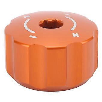 Rotatieknop CNC Aluminium Achterschokbreker Aanpassingsbout Geschikt voor 950 / 990 AdventureOrange