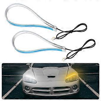 60cm Ultra tynd bil blødt rør LED strip kørelys blinklys lampe