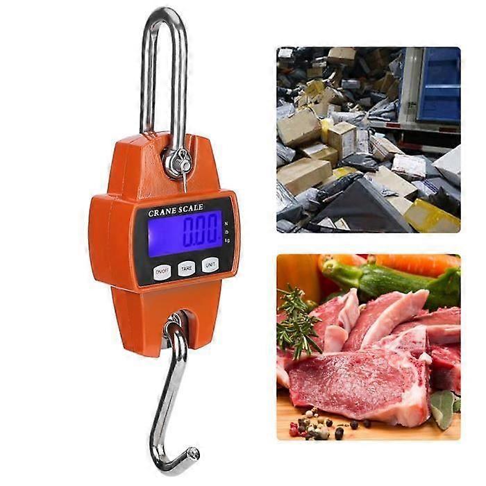 OMABETA Crane Scale - 300KG - LCD Digital Electronic Hook