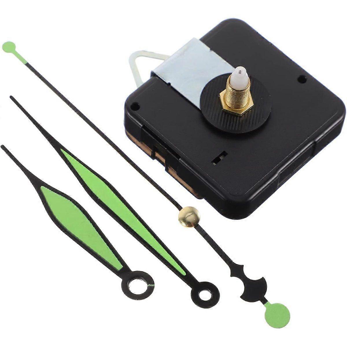 DIY Clock Kit Luminous Clock Movement Long Shaft for Replacement Motor Kit