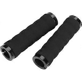 Fiets handvatten, fiets handvat huls anti-slip comfortabele spons fietsen vergrendeling handvatten