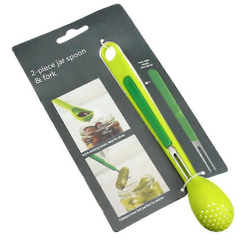 Two In One Kitchen Soup Spoon Long Handle