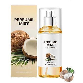 Tropical Body Spray, Long-Lasting Vanilla Coconut Fragrance, Travel-Friendly 88ml