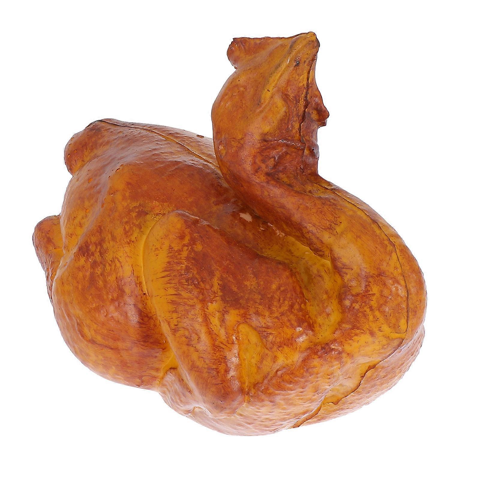 Realistic Roast Chicken Simulation Model for Teaching Prop 1Pcs