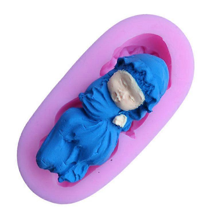 Sleep Baby Shape Chocolate Mold - 1PC