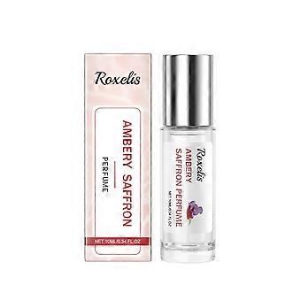 Roxelis Saffron Travel perfume Light Fragrance Lasting Elegant Charm Staying Fragrance Daily Couple Dating Convenient perfume spray