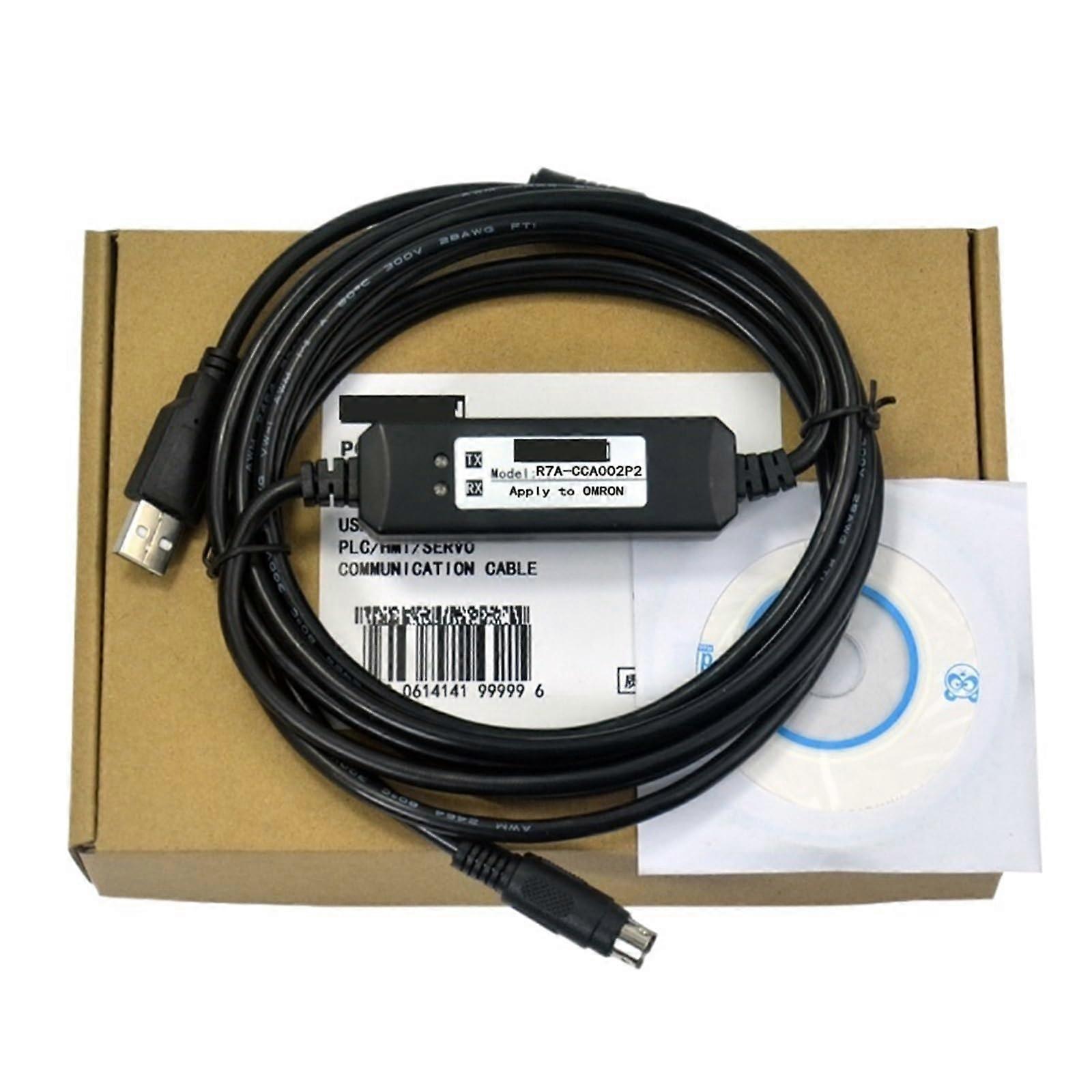 Servo Drive USB Data Cable for R7DAP Debugging, Fast Transfer, Stable Signal, Durable Plug and Play