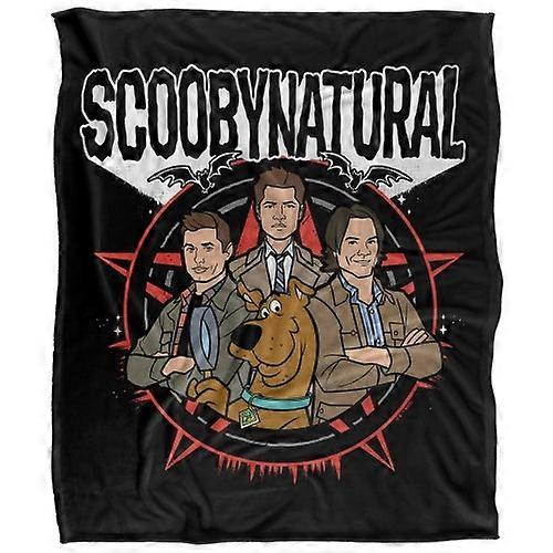 Supernatural Scoobynatural Character Faces Blanket