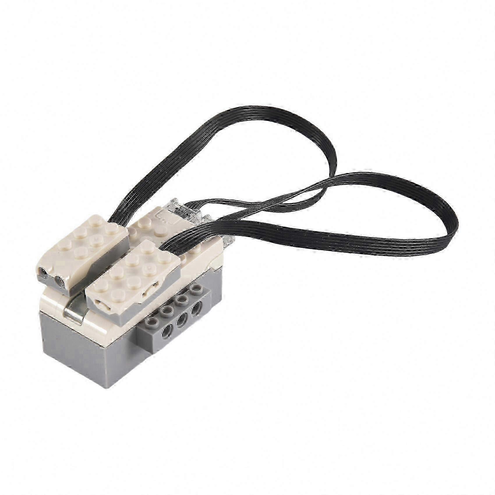 STEM Building Blocks Kit with Hub, Sensor, and Motor Components for Creative Engineering and Robotics Projects