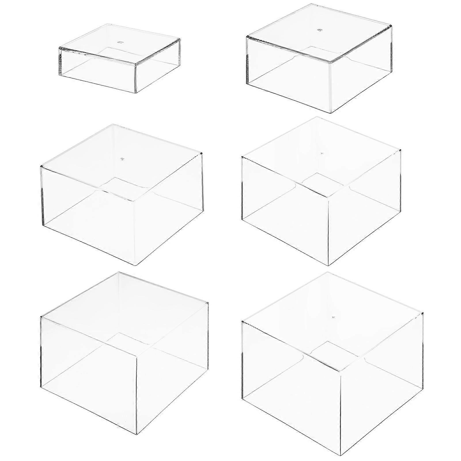 Buffet Risers Acrylic Dessert Table Stands for Display Use 1Set