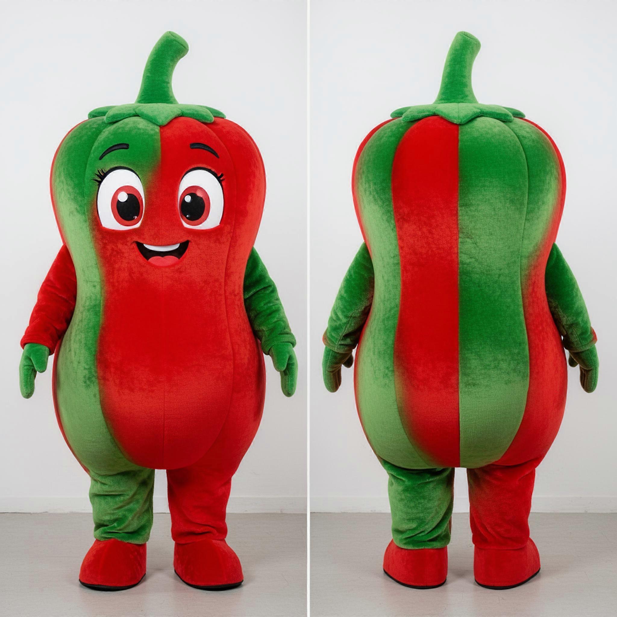 MASTICOT Vibrant Round Pepper Mascot