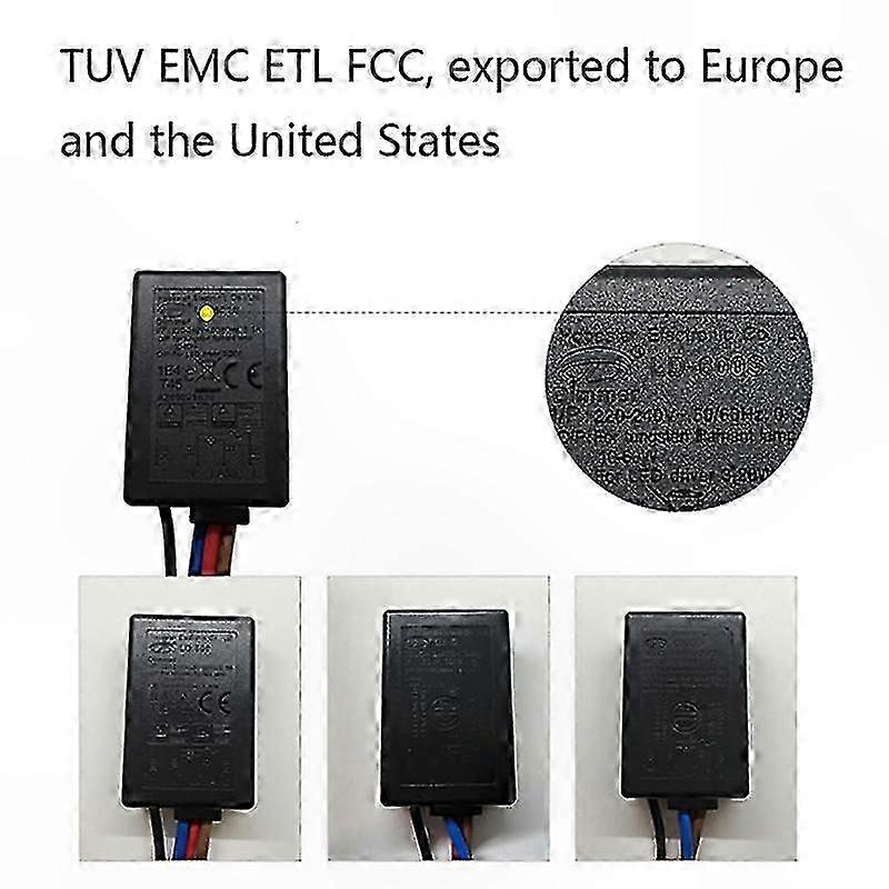 3-Way Touch Dimmer Switch with On/Off Function compatible with US/EU Standards