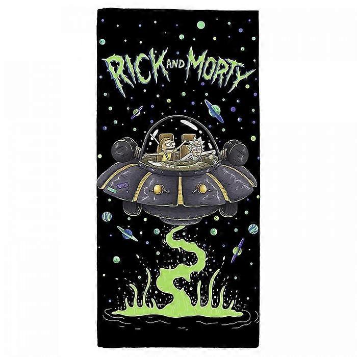 Rick And Morty UFO Towel