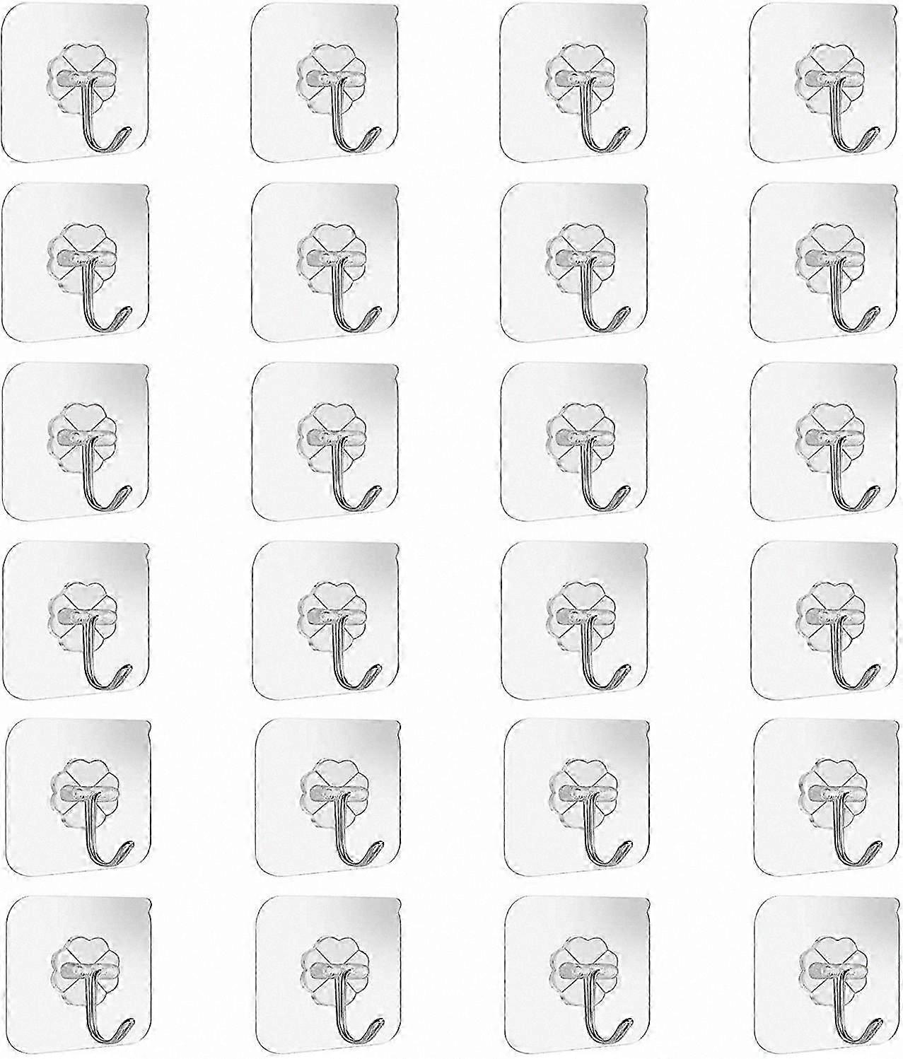 Clear Non-Marking Fastener Hook