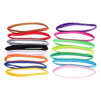 Nylon-Halsband zur Haustieridentifizierung für neugeborene Haustiere, 15 Stück verstellbare Welpenhalsbänder