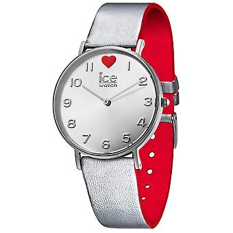 Ice-love Quartz Analog Woman Watch with Cowskin Bracelet IC013375