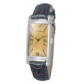 Armani Classics Quartz analoge mannen horloge met AR0266 Cowskin armband