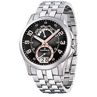 Candino casual Quartz analog man Watch med C4389/7 rustfrit stål armbånd