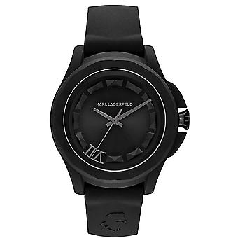 Karl lagerfeld seven Watch for Unisex Analog Quartz with Rubber Bracelet KL1023