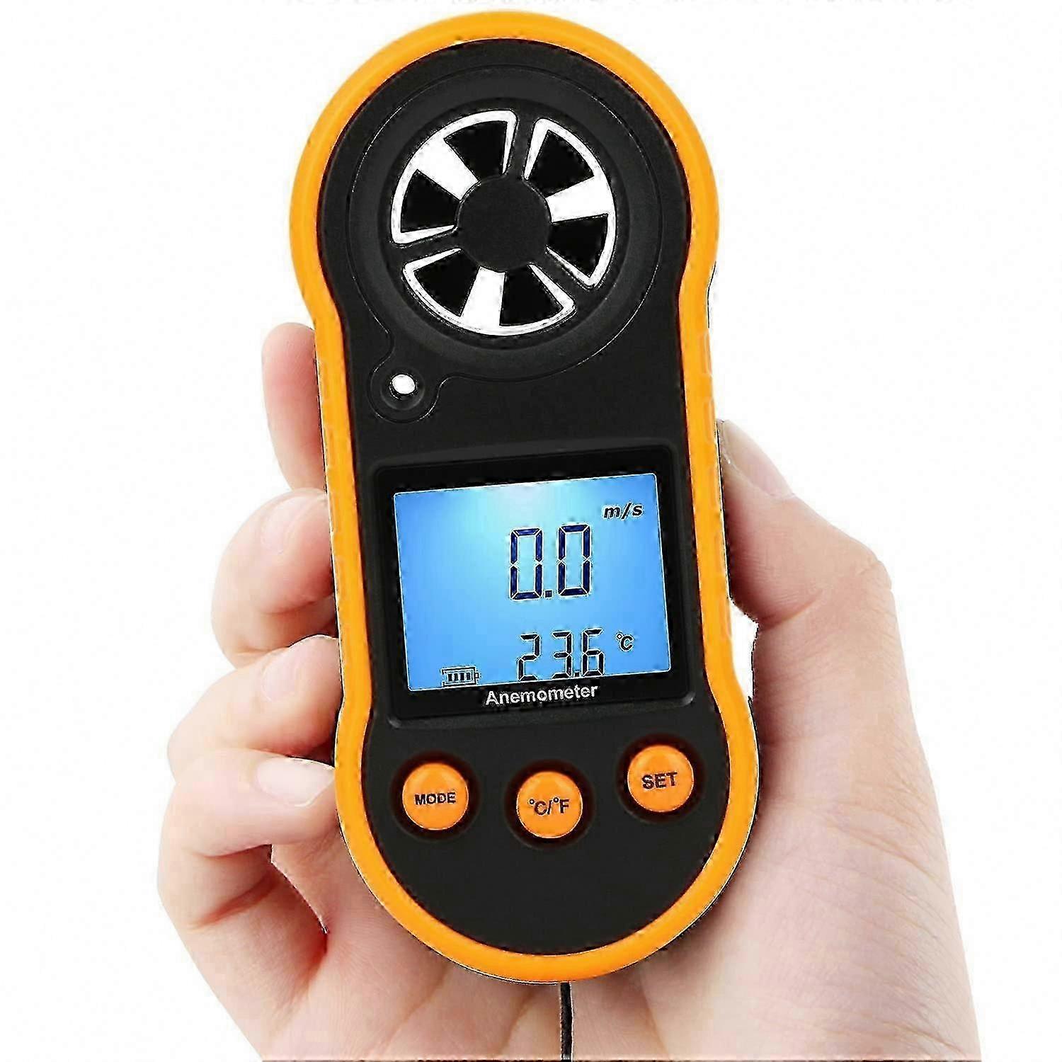 Digital Wind Speed Anemometer, Wind Gauge & Air Flow Meter