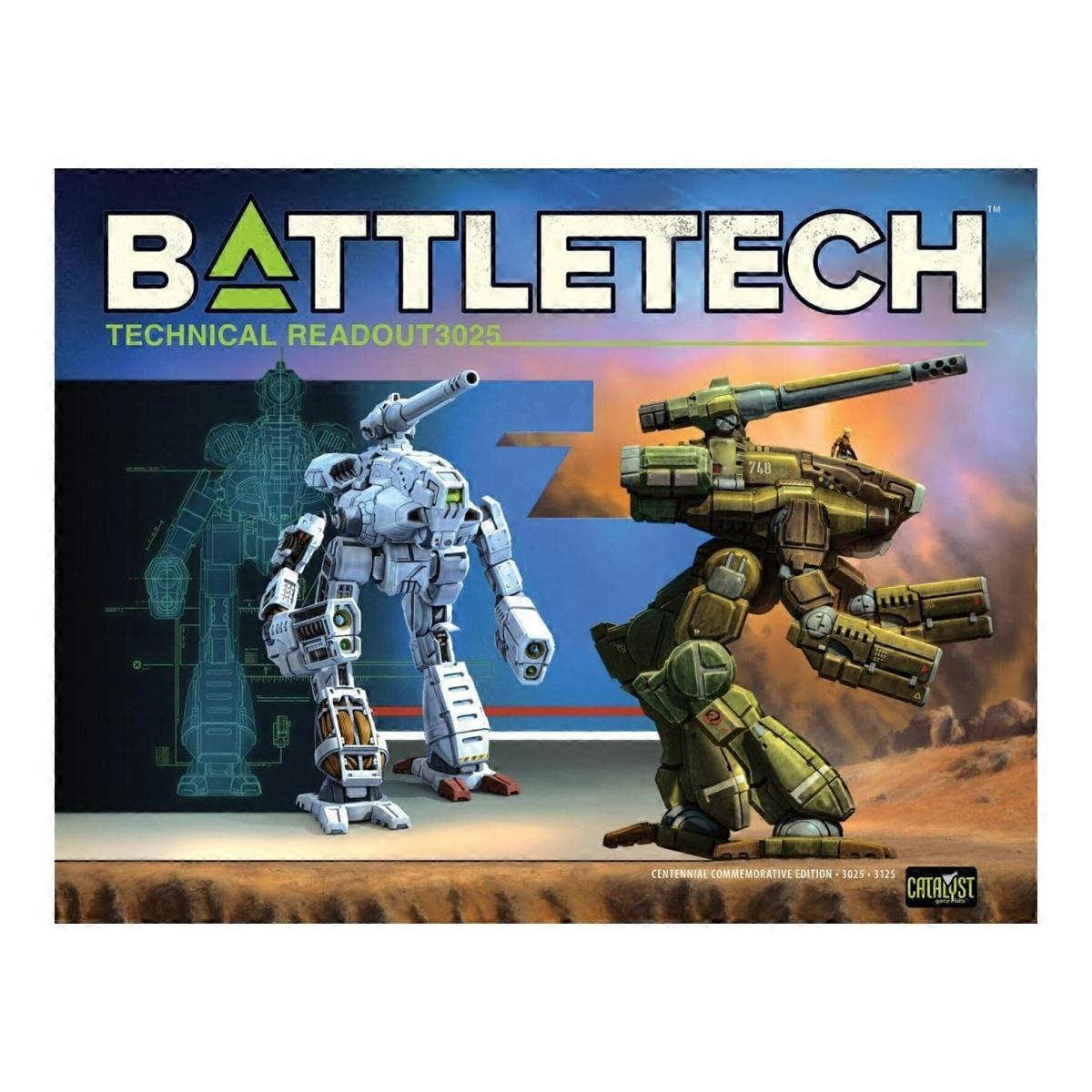 BattleTech Technical Readout 3025 Commemorative Edition Tabletop Accessory