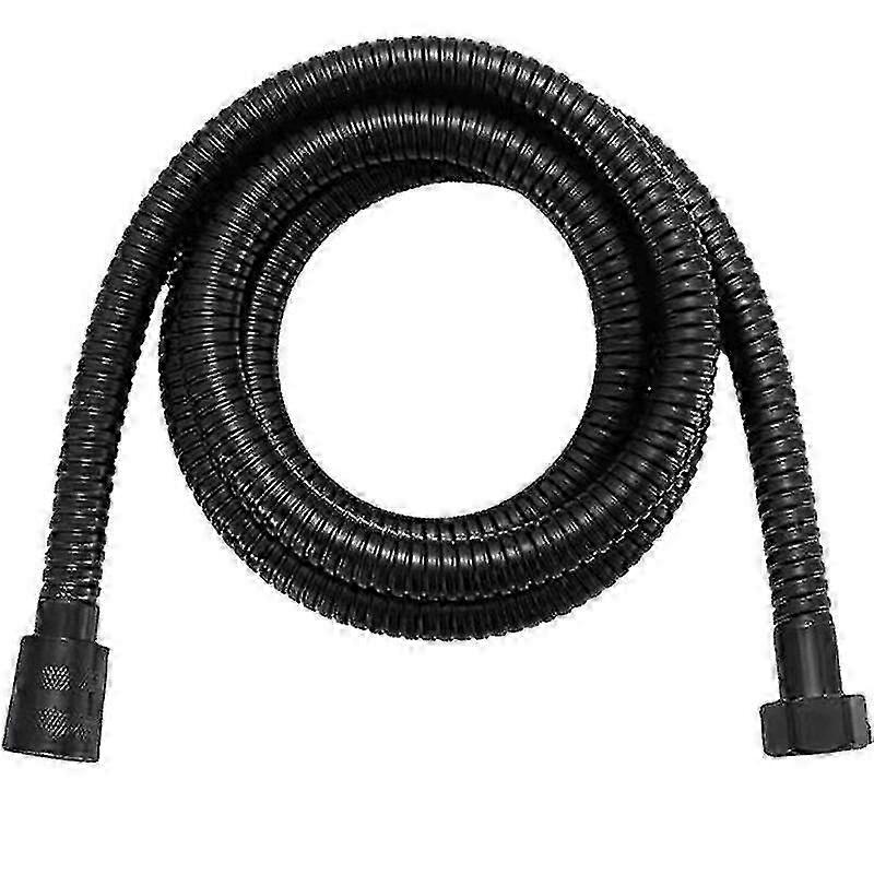 Black Stainless 2m Shower Hose Universal