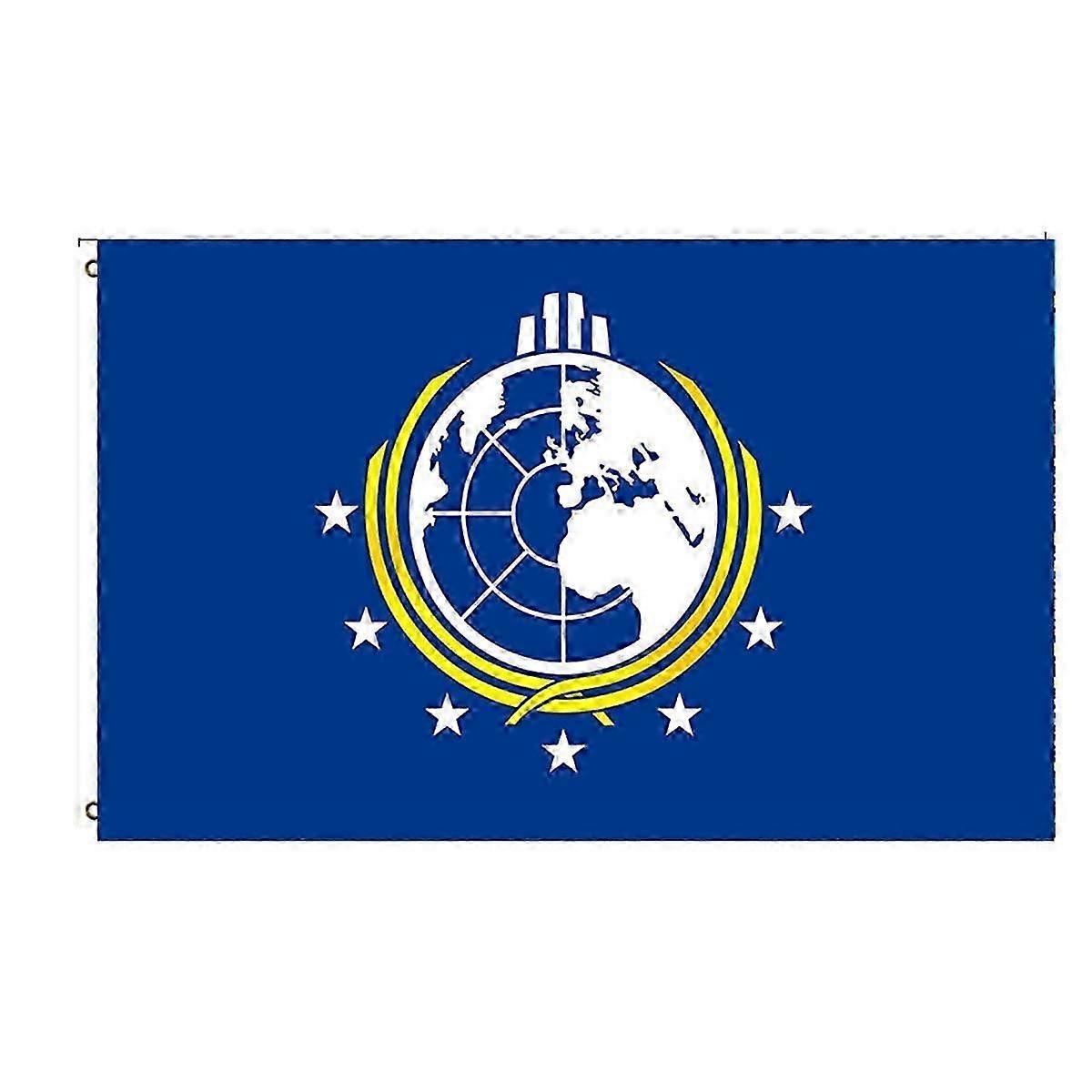 Eco-Friendly Double-Sided World Map Banner