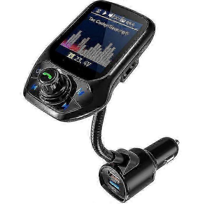 QC3.0 FM Transmitter With Auto Scan LCD