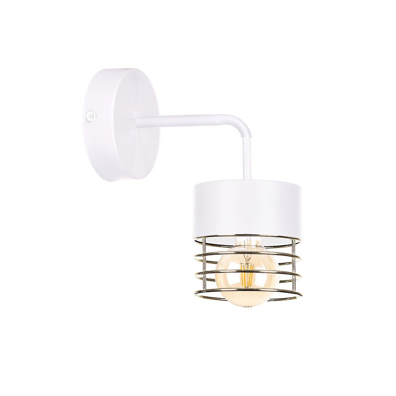 Keter Royal Wall Lamp White, Gold, 12cm, 1x E27