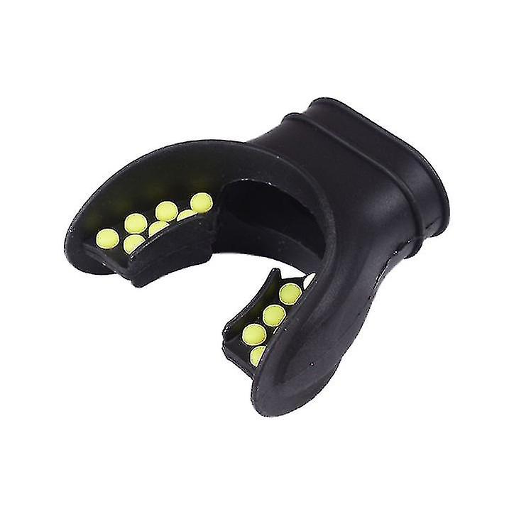 Scuba Diving Silicone W/ Color Tab Replacement Regulator Snorkel Fit Mouth Piece