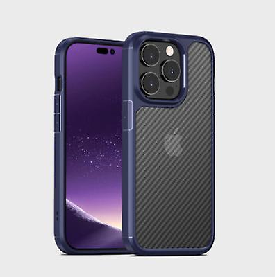 Iphone14 And 14 Puls Carbon Fiber Phone Case Tpu Soft Plastic Frame Drop Protection Mobile Phone Case For Iphone14pro And 14 Pro Max