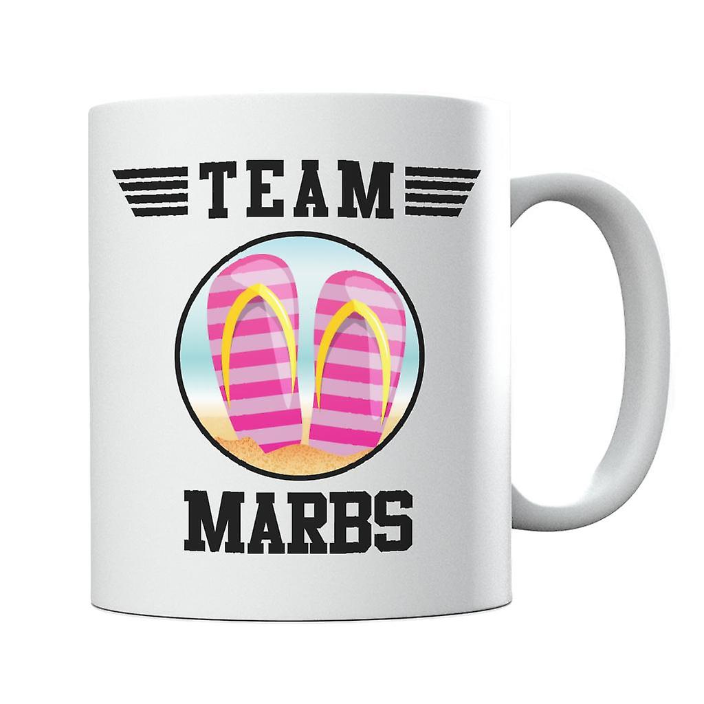 Team Marbella Flip Flops Mug