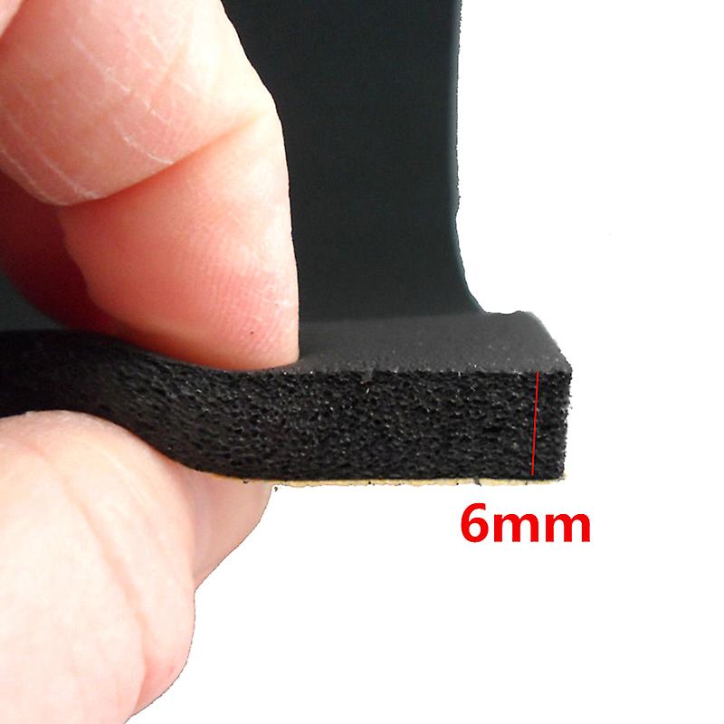 9 Pcs 6mm Self Adhesive Car Sound Proofing Deadener Foam Pad Insulation 30x50cm