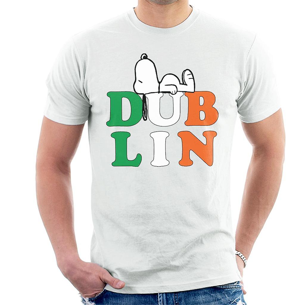 Oříšky Snoopy Dublinu muži ' s tričko