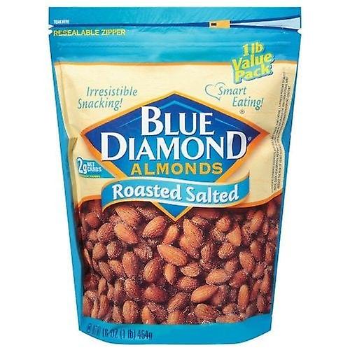 Blue Diamond Almonds Roasted Salted 16 oz Bolsa