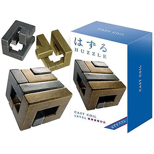 COIL Hanayama Level 4 Cast Huzzle Brain Teaser High Quality Puzzle Ages 8+