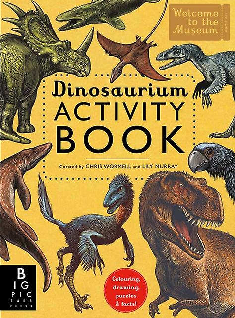 Dinosaurium Activity Book by Lily Murray Paperback