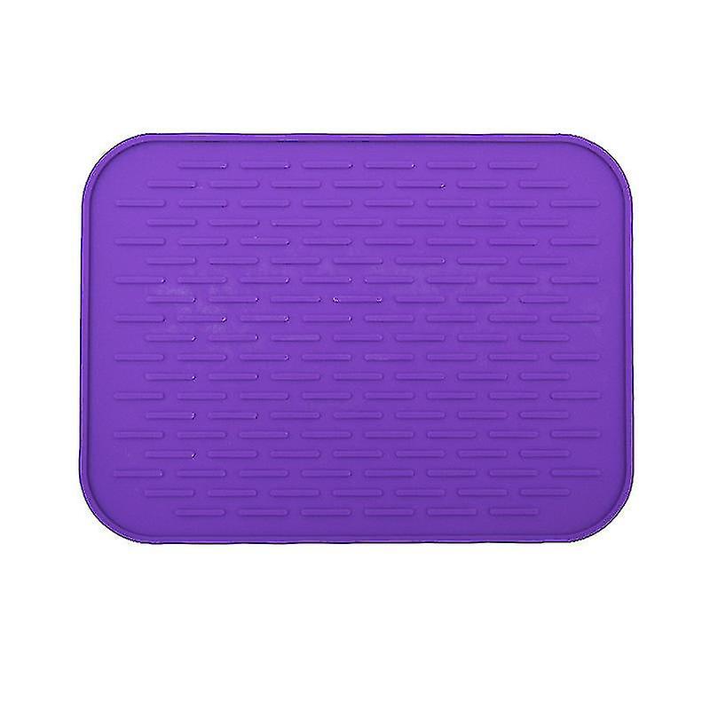 Silicone Dish Drying Mat - 21.5 X 15.5cm -dish Drying Mat, Counter Top Mat