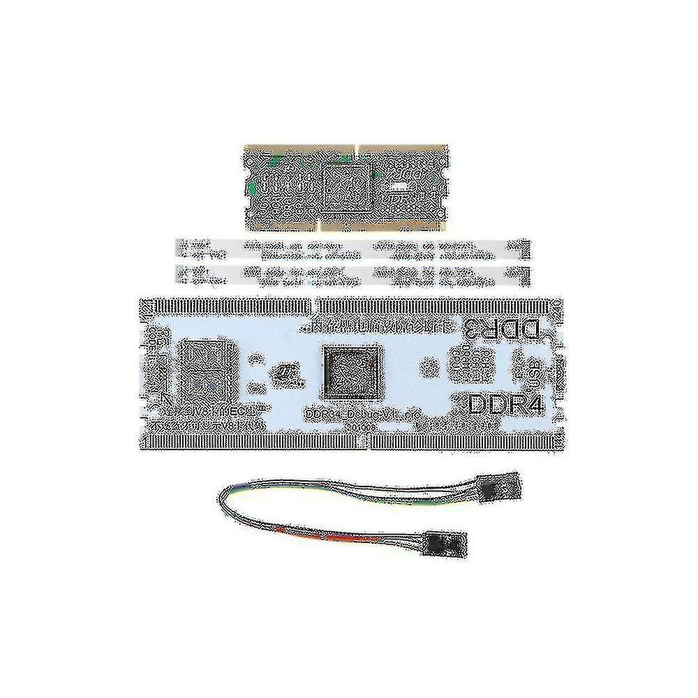 كمبيوتر محمول / سطح المكتب فتحة ذاكرة اللوحة الأم Ddr3 / DDR4 محلل التشخيص اختبار بطاقة الدفتري ل Ddr3 / 4